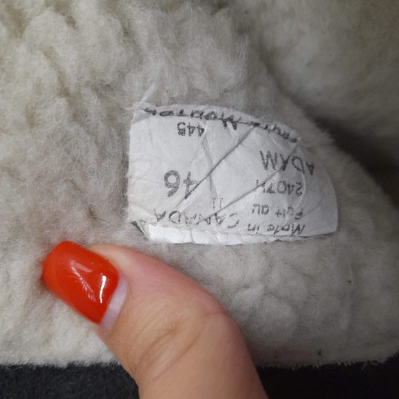 SAUTÉ-MOUTON WINTER BOOTS LINING INSIDE - Picture 10 of 15